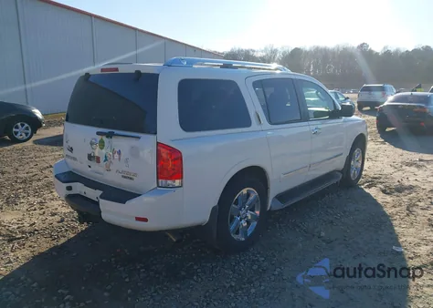 2012 Nissan Armada Platinum from USA, damaged, VIN 5N1BA0NC0CN612145